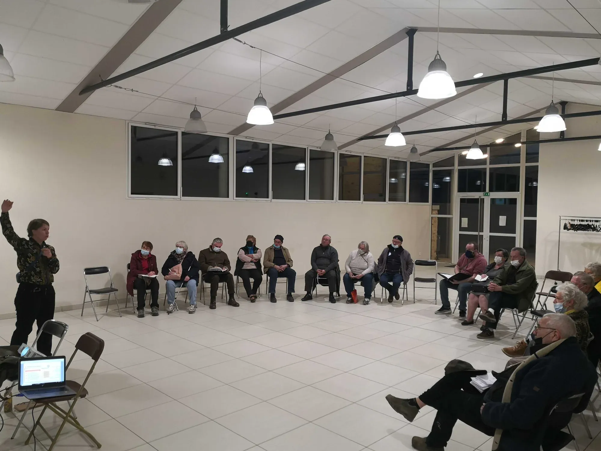 Réunion avec les propriétaires riverains